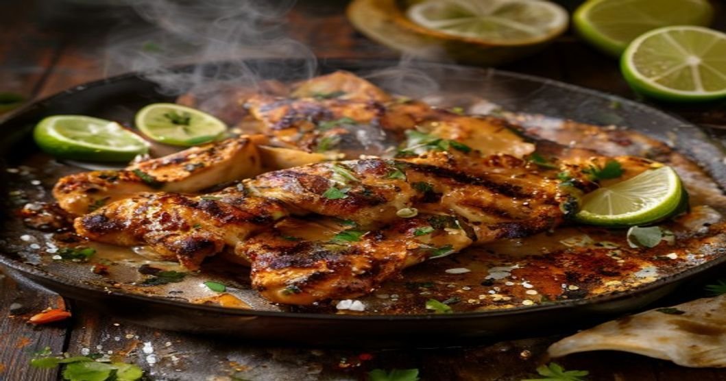 Ultimate 30-Min Sheet Pan Fajitas with sizzling peppers & tender chicken