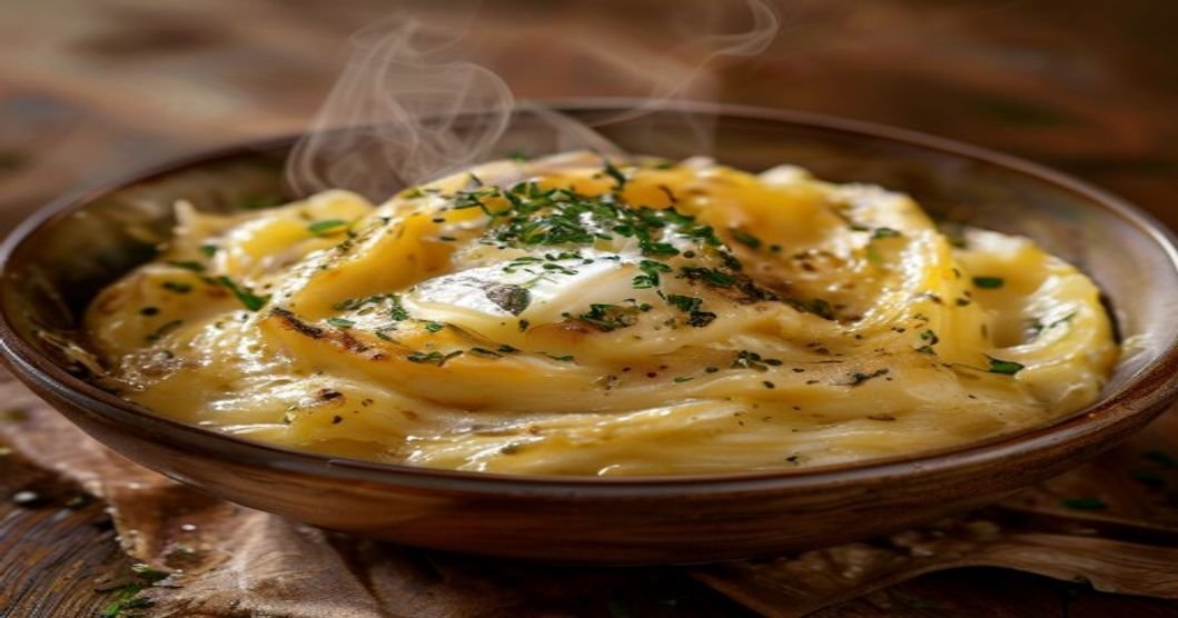 Roasted Garlic Mashed Potatoes – creamy, rich, and comforting side dish.