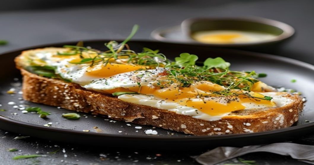 The Ultimate Grated Egg Avocado Toast