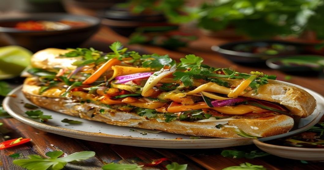 The Ultimate Vegan Banh Mi with Lemongrass Tofu