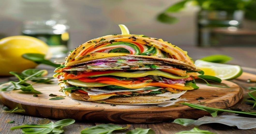 Veggie-packed pinwheels for easy lunchboxes