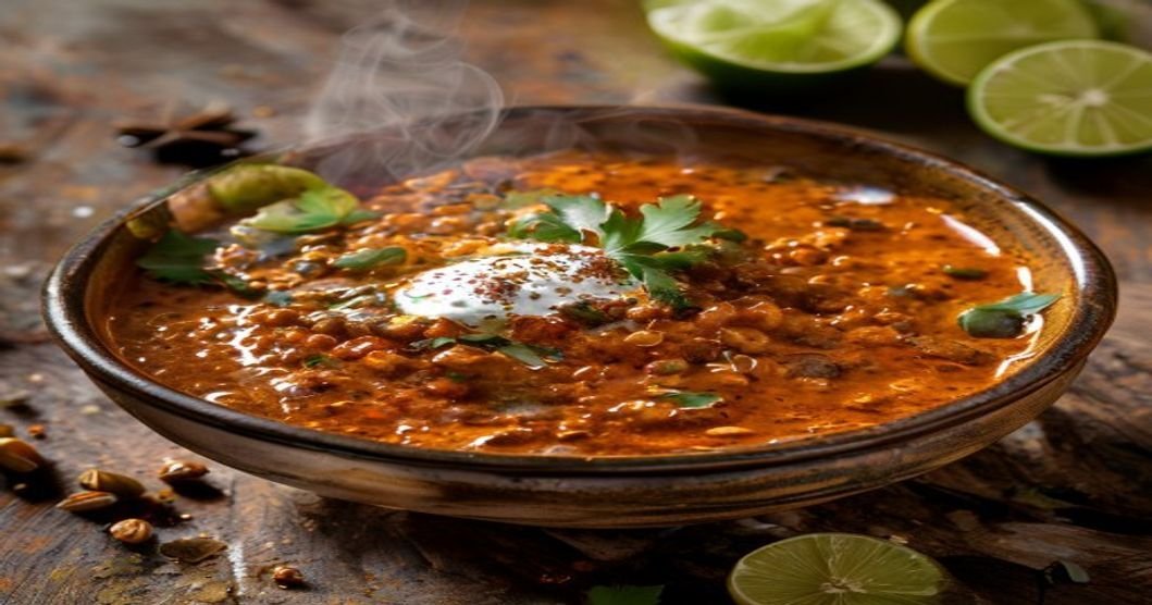 Vegan Red Lentil Dahl—perfect for batch cooking