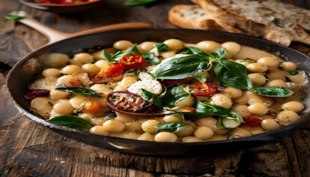 Viral one-pan marry me chickpeas in creamy Tuscan sauce