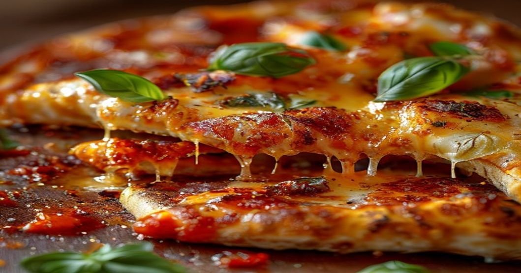 Spicy pizza lava toast with melted cheese & tangy sauce – viral breakfast hack