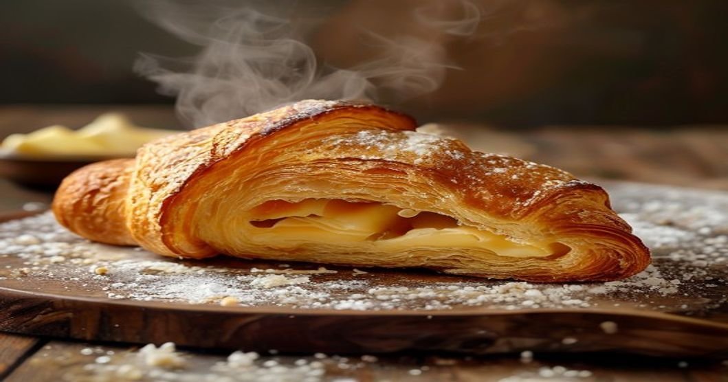 Vegan flaky croissant recipe step-by-step guide