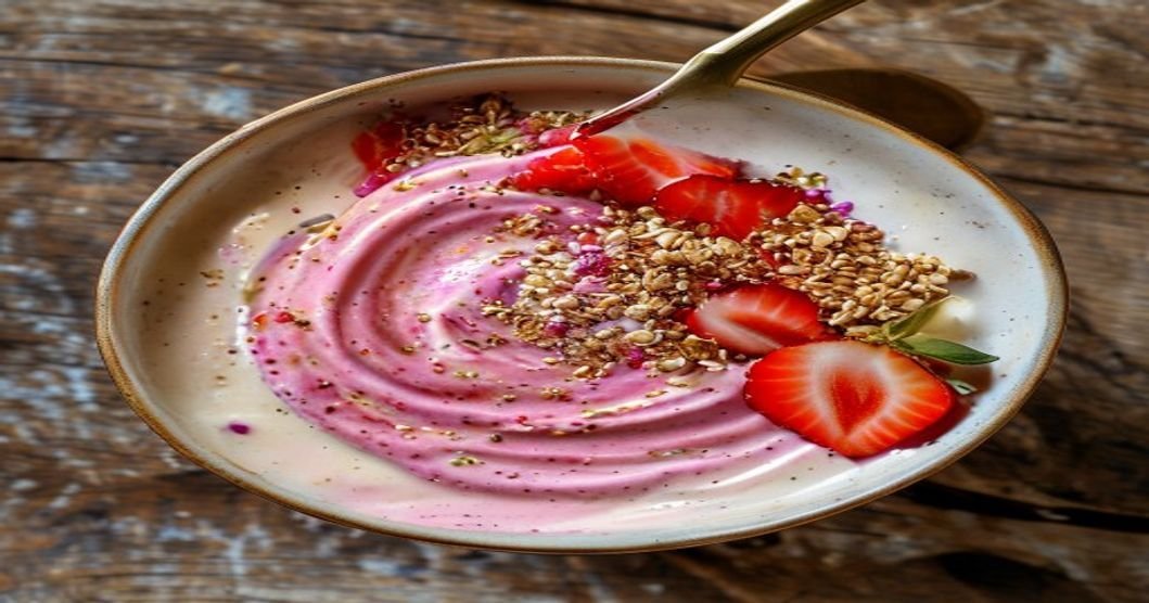 How to Make the Creamiest Vegan Strawberry Smoothie Bowl