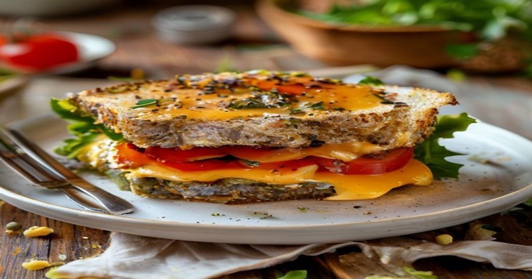 Perfect vegan tuna melt recipe ready to enjoy!