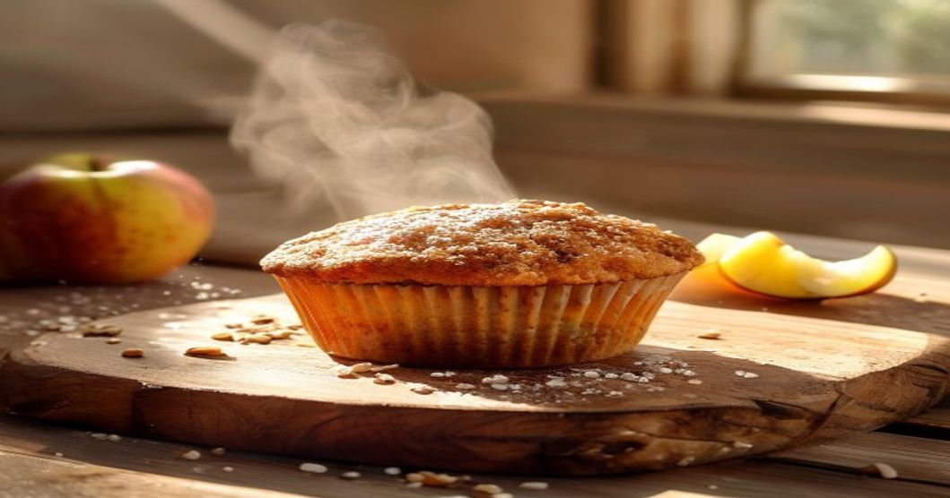 Here are some concise and SEO-friendly alt text options under 120 characters for your vegan cinnamon apple muffins: 1. **Vegan cinnamon apple muffins with cozy spices and fresh apples.** (60 chars) 2. **Warm vegan cinnamon apple muffins—soft, spiced, and perfect for baking.** (68 chars) 3. **Easy vegan muffins with cinnamon, apples, and a cozy fall flavor.** (65 chars) 4. **Homemade vegan cinnamon apple muffins—fluffy, sweet, and plant-based.** (66 chars) 5. **Bake cozy vegan muffins with cinnamon, apples, and a tender crumb.** (64 chars) Each keeps it descriptive, keyword-rich, and under the limit.