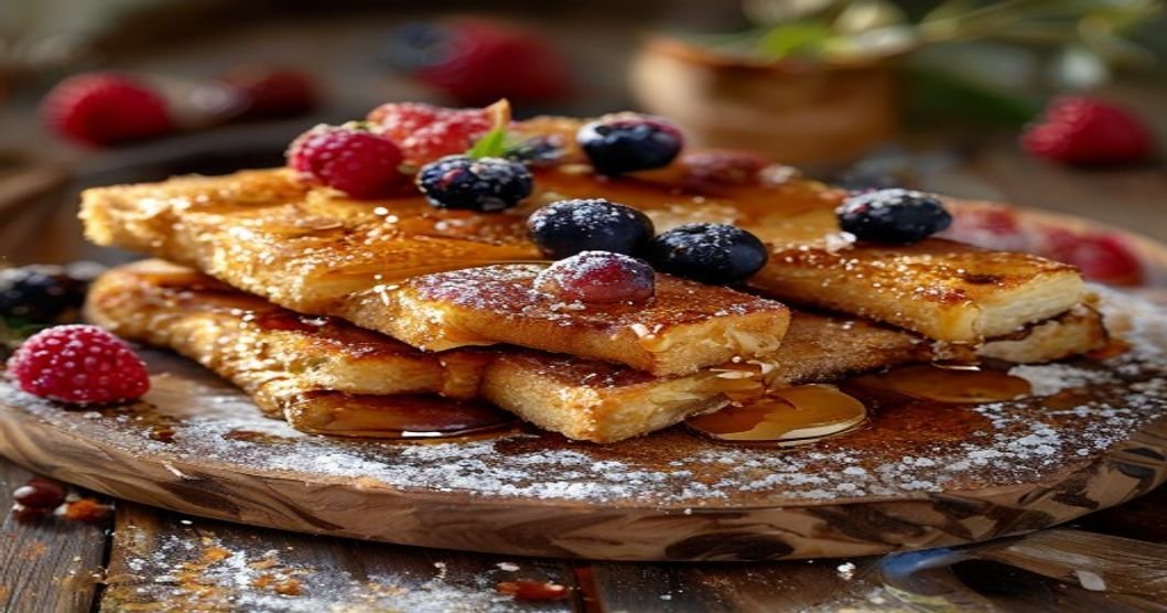 Vegan French toast sticks recipe with easy steps