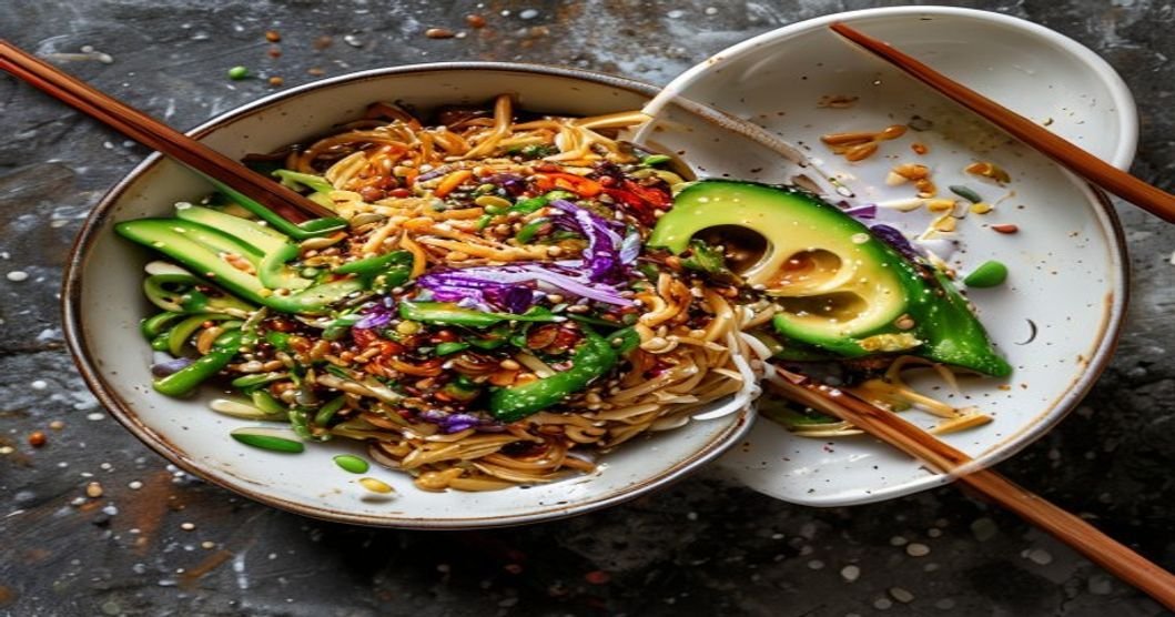 My favorite 15-min vegan soba noodle lunch