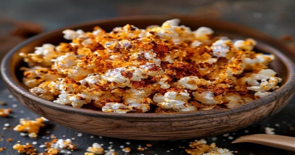 Here are some concise and SEO-friendly alt text options under 120 characters for your vegan popcorn seasoning blend: 1. **Vegan popcorn seasoning blend in a jar with spices** 2. **Homemade vegan popcorn seasoning mix with herbs** 3. **Spicy & savory vegan popcorn seasoning recipe** 4. **Easy vegan popcorn seasoning blend for snacks** 5. **Nutritional yeast & spice vegan popcorn seasoning** 6. **DIY vegan popcorn seasoning with garlic & paprika** 7. **Healthy vegan popcorn seasoning in a shaker** 8. **Flavorful vegan popcorn seasoning mix ingredients** Each keeps it descriptive, keyword-rich, and under the limit.