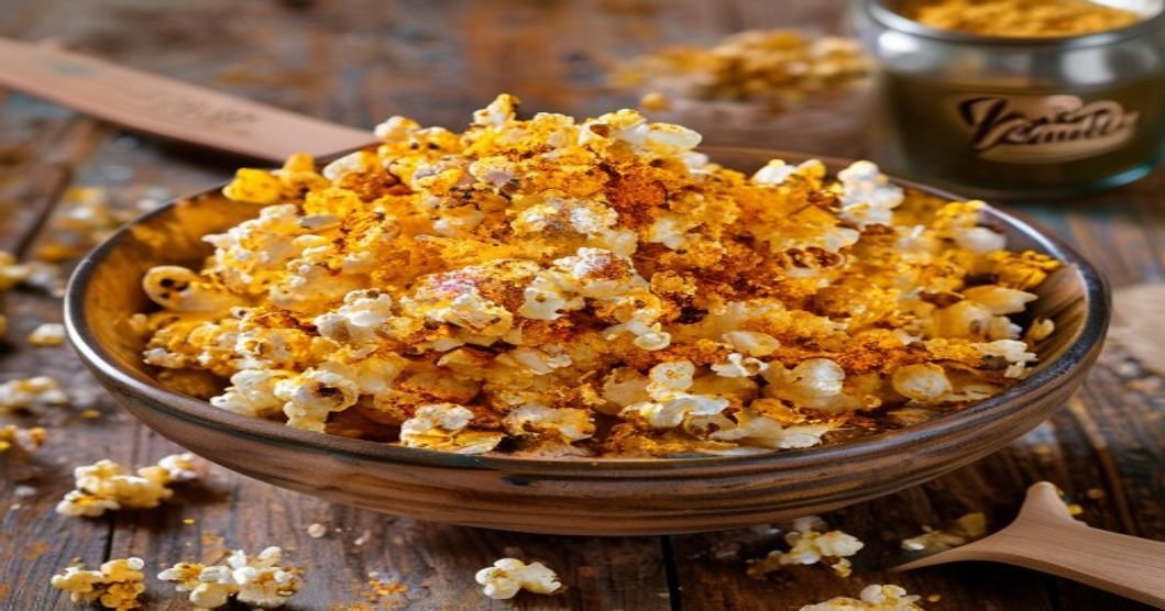 Vegan popcorn seasoning blend for crispy, flavorful snacks.