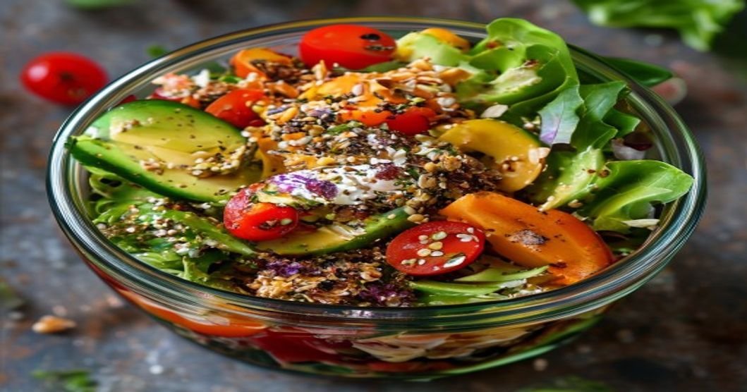 Stop buying sad salads! Try this easy vegan Mason jar recipe.
