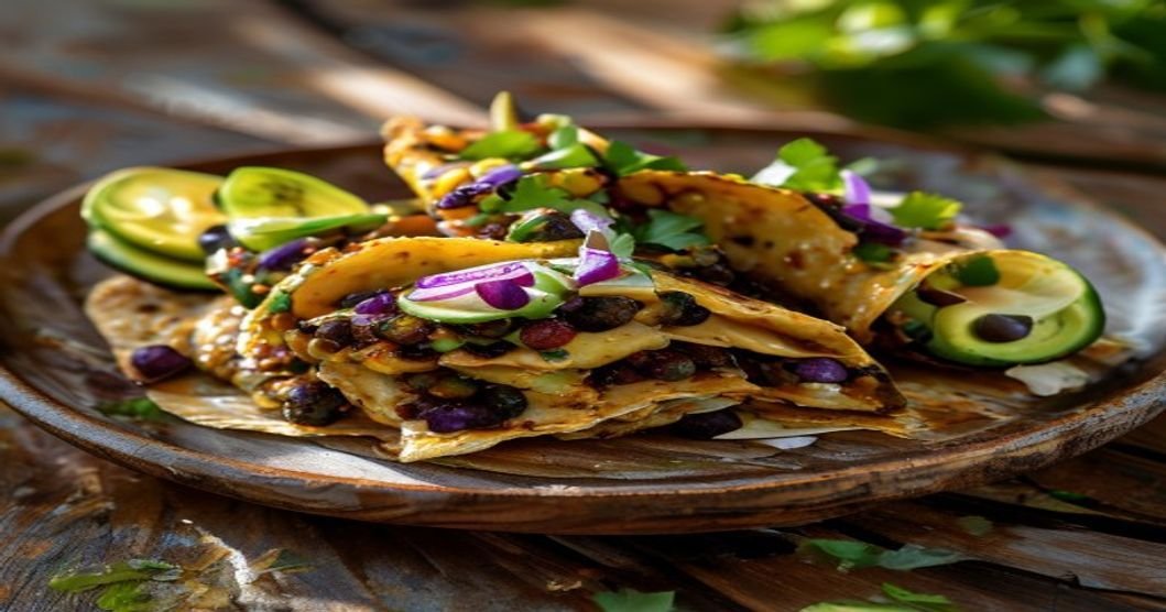 Vegan breakfast tacos ready in 15 minutes—quick, delicious, and plant-based!