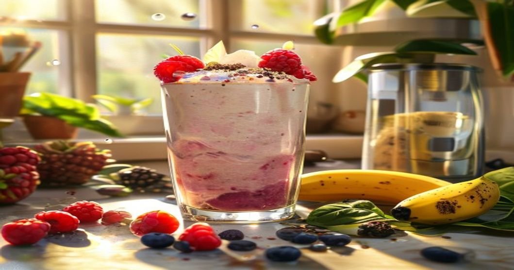 Busy Morning Vegan Protein Shake That Actually Tastes Good