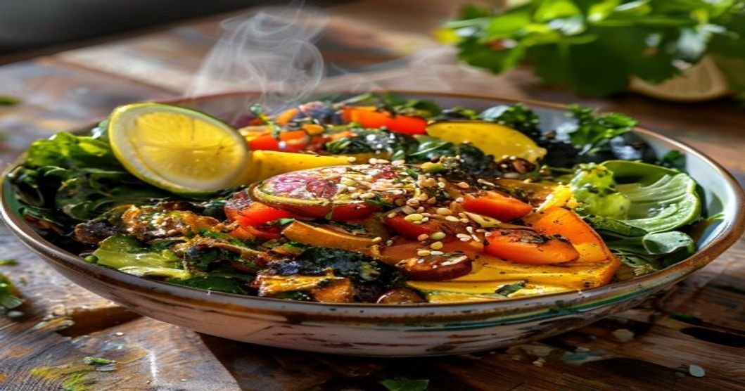 Here are some concise and SEO-friendly alt text options under 120 characters for your vegan savory breakfast bowl: 1. **Vegan savory breakfast bowl with tofu, avocado, greens, and tahini dressing** 2. **Best plant-based breakfast bowl: roasted veggies, chickpeas, and creamy sauce** 3. **Nutritious vegan breakfast bowl with protein-packed tofu and fresh herbs** 4. **Easy vegan savory bowl: quinoa, roasted sweet potatoes, and tahini drizzle** 5. **Delicious high-protein vegan breakfast bowl with crispy tofu and greens** 6. **Savory vegan breakfast bowl recipe with avocado, chickpeas, and spices** 7. **Quick vegan breakfast bowl: roasted veggies, hummus, and fresh microgreens** 8. **Hearty vegan breakfast bowl with turmeric tofu and creamy cashew sauce** Each option includes keywords like *vegan, breakfast bowl,* and key ingredients while staying under 120 characters.