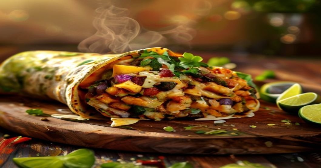 Vegan breakfast burrito, perfect for freezing, high-protein, delicious & easy to make