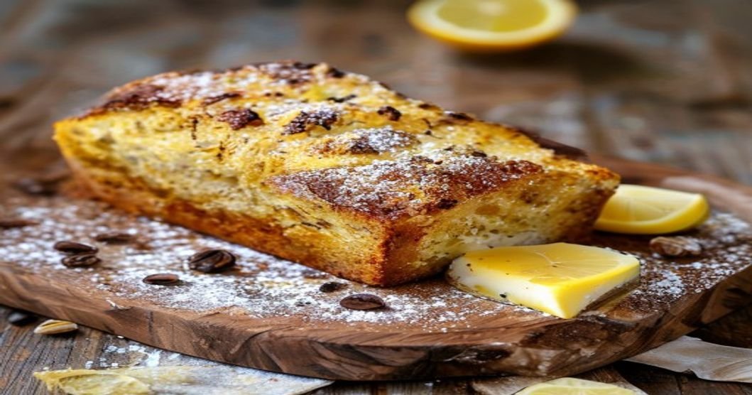 Vegan lemon poppy seed loaf baked fresh every weekend