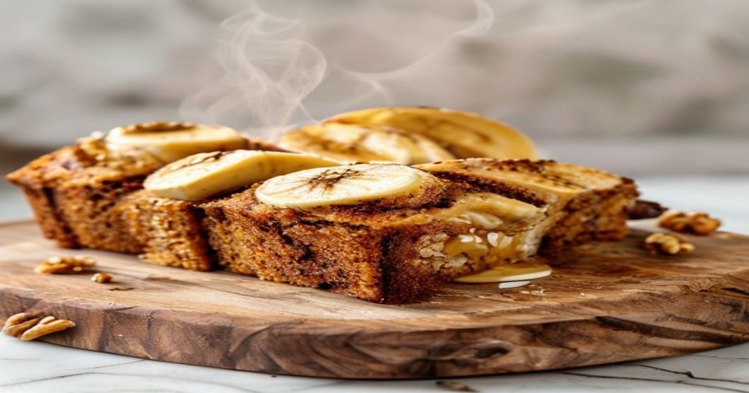 Vegan banana bread recipe—moist, flavorful, and easy to make at home.