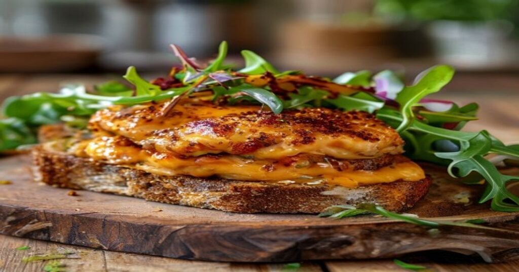 10-Min Vegan Chickpea Tuna Melt - Quick plant-based sandwich