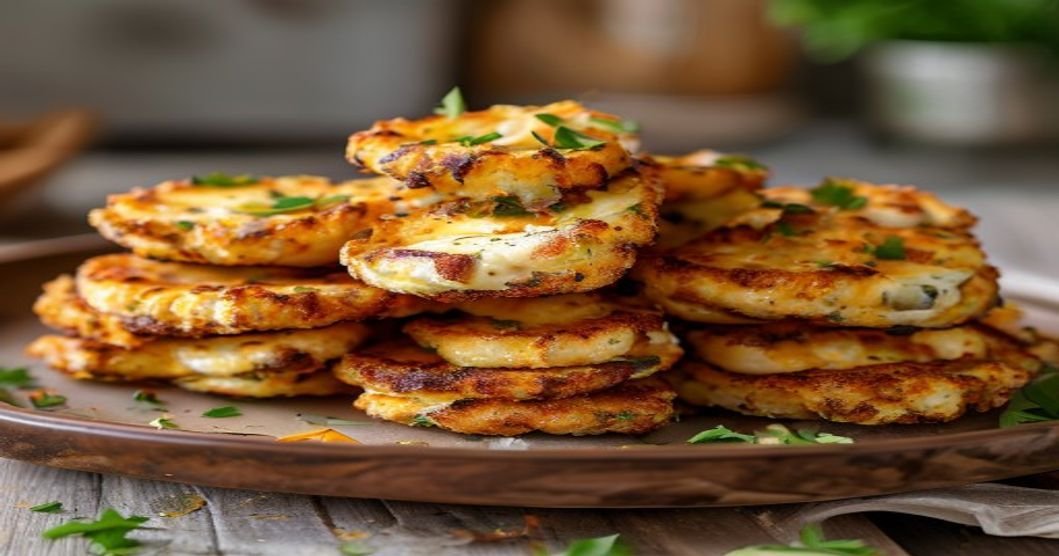Crispy baked vegan zucchini corn fritters