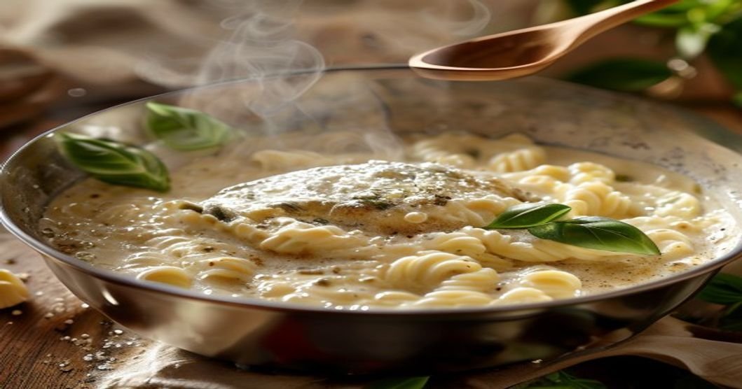 High-protein pasta sauce made with cottage cheese for extra nutrition