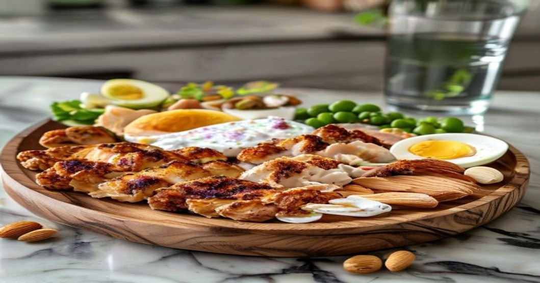 High-protein snack plate ideas for girl dinner