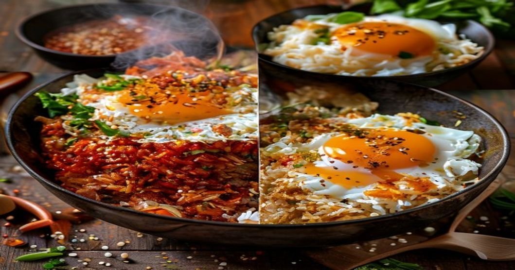 Homemade Kimchi Fried Rice step-by-step guide