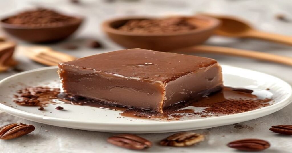 Vegan fudge recipe for creamy, melt-in-mouth chocolate fudge