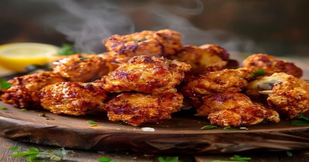 Crispy cauliflower wings—can you eat just one?