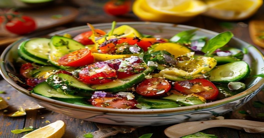 Lemon tahini dressing for fresh, zesty salads