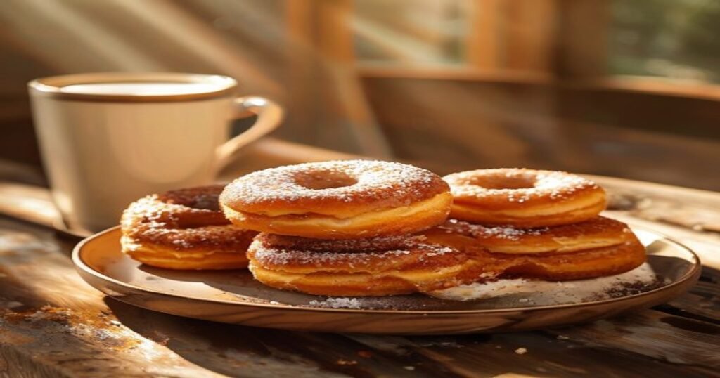 Vegan cinnamon sugar donuts recipe with easy steps