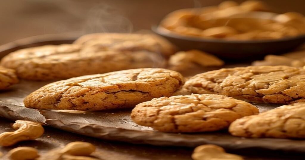 Vegan peanut butter cookies with 5 ingredients