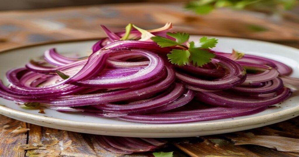 Quick Pickled Red Onions (30 mins, tangy & vibrant)