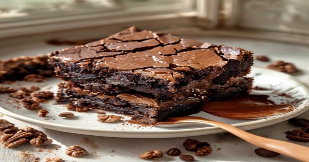Stop buying boxed mixes! Make these easy 1-bowl vegan brownies in minutes.