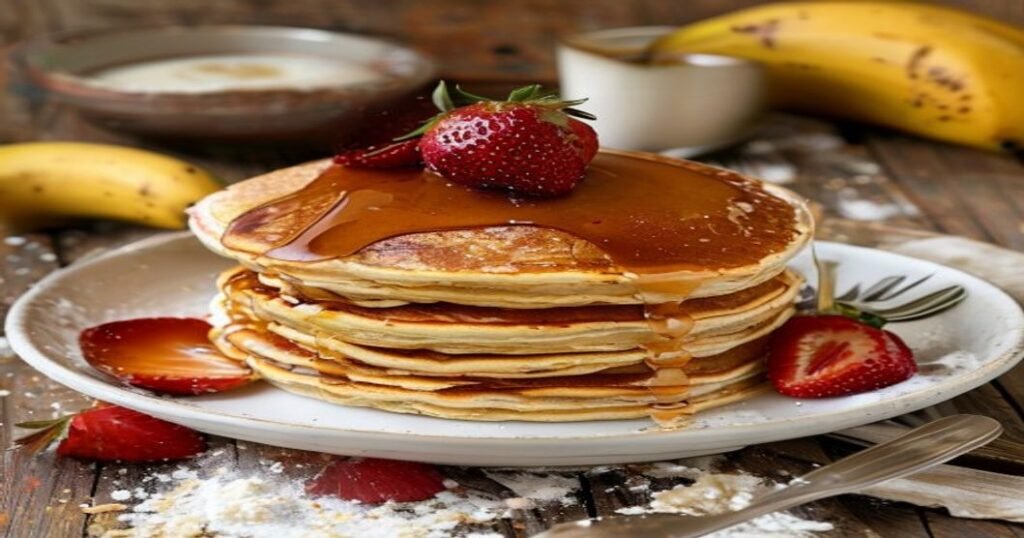 Vegan pancakes with 3 ingredients—quick, easy, and delicious!