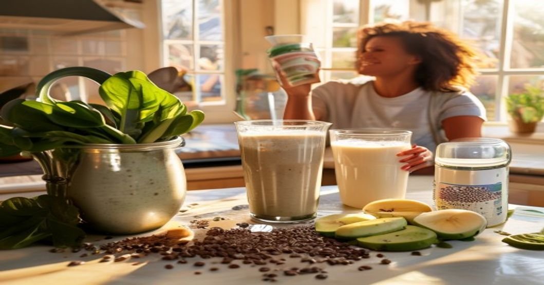Busy Morning Vegan Protein Shake That Actually Tastes Good